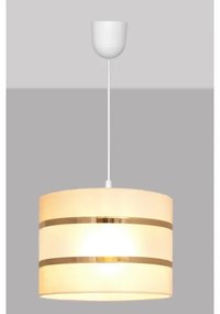 Lampadario su filo HELEN 1xE27/15W/230V crema