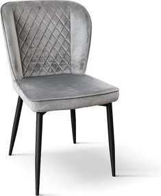 OURANOS - sedia moderna in velluto