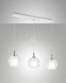 Bretagna sospens.trasparente 3 luci lin. 3599-49-241