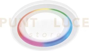 Plafoniera led dygital tonda bianca 40w 4310lm cct+rgb 3000-6500k ...