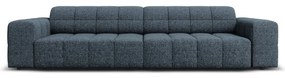 Divano blu 244 cm Chicago - Cosmopolitan Design