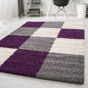 Tappeto grigio-viola 60x110 cm Life - Ayyildiz Carpets