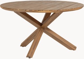 Tavolo da giardino rotondo in legno di acacia Kiro