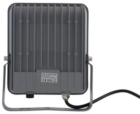 Proiettore LED 50W IP65 145lm/W Colore Bianco Caldo 3.000K