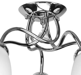 Lampadario a plafone MIRANDA 5xE27/60W/230V cromo lucido