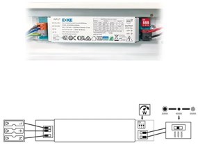 Ecolite TLSVEL2-LED20W - LED Lampada fluorescente VELO LED/11/15/20W/230V bianco