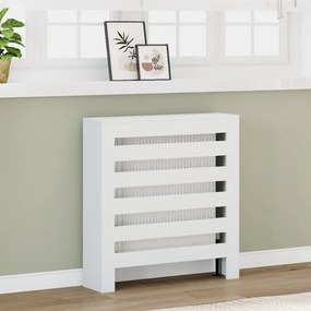 Copertura Termosifone Bianca 78x20x82 Cm Legno Multistrato /