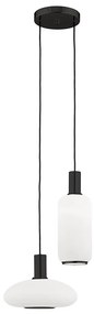 Argon 7214 - Lampadario a sospensione con filo SAGUNTO PLUS 2xE27/15W/230V