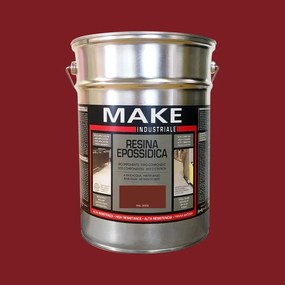 Resina epossidica MAKE 4 L bordeaux satinato