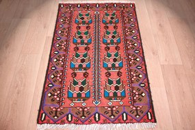 Hamedan Tappeto 130 x 80 (Iran) Annodato A Mano