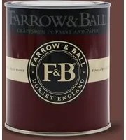 Farrow & Ball Flat Eggshell Archive Colour - Deep Reddish Brown W101 - 5l
