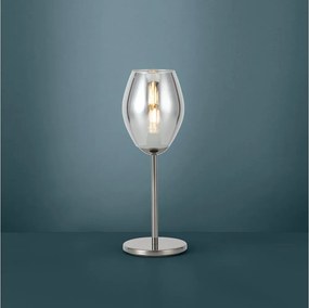 Eglo 39568 - Lampada da tavolo ESTANYS 1xE27/60W/230V nera/fumé