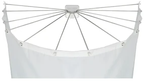 Supporto per ombrellone da doccia rotondo per tenda da doccia - Wenko