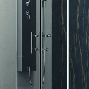 Box doccia 200x80 ad angolo apertura con ante scorrevoli KF6000S - KAMALU
