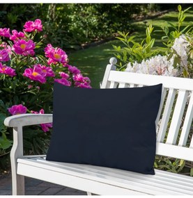 Cuscino da giardino impermeabile 50x70 cm blu navy