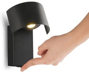 Brilagi - Applique a LED VASTO LED/3W/230V nero