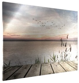Dipinto su tela Sunset, multicolore 110 x 80 cm