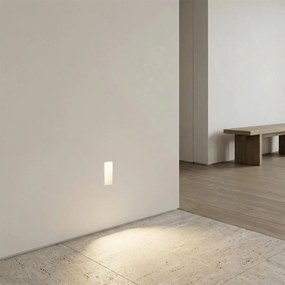 Applique da Incasso Segnapasso GU11 in Gesso Pitturabile