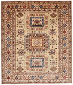 Kazak Tappeto orientale 260x300 Beige (Pakistan) Annodato A Mano