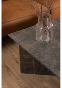 Tavolino in marmo nero 90x90 cm Vega - Actona