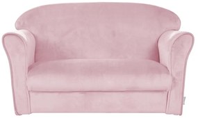 Divano per bambini in velluto rosa chiaro 78 cm Lil Sofa - Roba