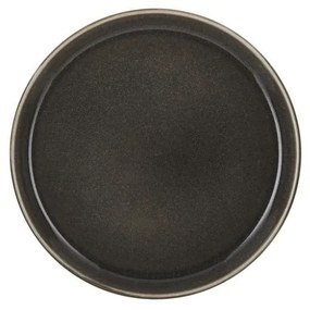 Piatto da dolce nero in gres ø 21 cm Gastro Grey/Grey – Bitz