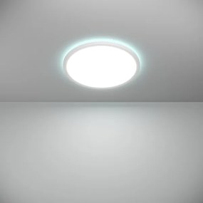 Eglo 901472 -LED RGBW Lampada dimmerabile da esterno ROVITO-Z 18,5W/230V diametro 38,9cm IP44 bianco