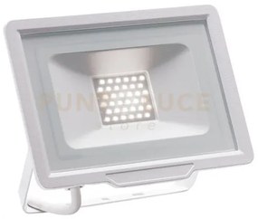 Ges842c- proiettore faro led 3000k 2550lm 30w  ip65 alluminio e vetro