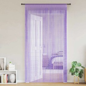 Tende A Filo 2 Pz Viola 140x250 Cm /