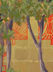 Elitis Wandbild Un Conte Fantastique - Panel 16