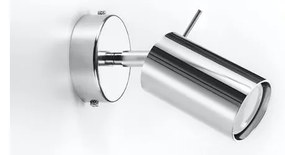 Lampada da parete in argento Etna - Sollux