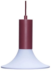 Hübsch - Luminary Lampada a Sospensione Burgundy/Blu Hübsch