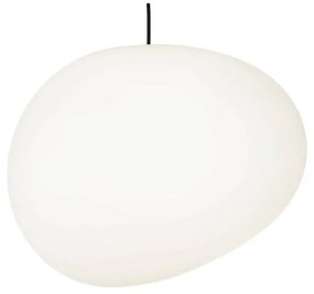 Gregg Esterno Lampada a Sospensione XL Bianco - Foscarini