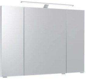 Specchio con illuminazione integrata bagno rettangolare Solitaire PELIPAL L 98 x H 70 x P 15 cm