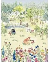 Little Greene Carta da parati Potter's Woodland - Spring