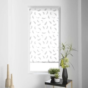Tenda a pacchetto bianca in tessuto 90x180 cm Envolea – douceur d'intérieur