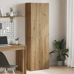 Credenza Rovere Artigianale 60x32x190 Cm İn Truciolato /