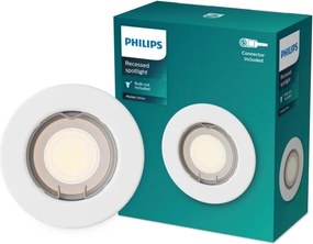 Philips - Faretto da incasso PERIDOT 1xGU10/7W/230V bianco