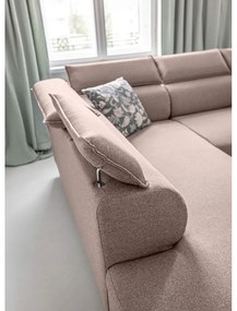 Divano letto angolare beige (angolo sinistro) Sweet Harmony - Miuform