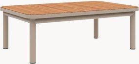 Tavolino da giardino con piano in legno di teak Kirra