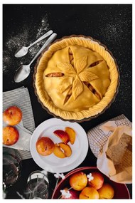 Tortiera in ceramica rossa , ⌀ 28 cm - Emile Henry