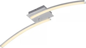 Plafoniera LED 2xLED/6W/230V 3000K, cromo opaco