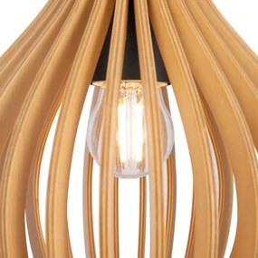 Maytoni MOD192PL-01W - Lampadario a sospensione con filo ROOTS 1xE27/40W/230V diametro 20 cm beige