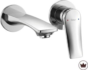 Miscelatore lavabo da incasso REA VISION Chrome + BOX