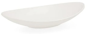Piatto Fondo Quid Select Ovale Bianco Plastica (18 x 10,5 x 3 cm) (12 Unità)