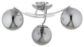 Lampadario a plafone SAVI 3xE14/10W/230V cromo