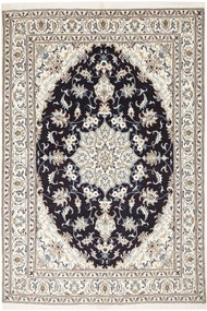 Nain Tappeto 170 x 250 Blu (Iran) Annodato A Mano