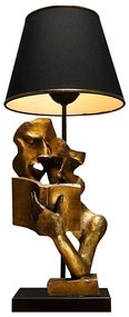 Lampada da tavolo LECTURE 1xE27/40W/230V nero/oro