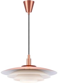 Nordlux - Lampadario a sospensione con filo BRETAGNE 1xG9/25W/230V Oro rosa