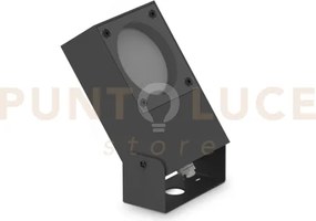 Sirio proiettore da esterno 1 luce attacco gx53 ip65 nero